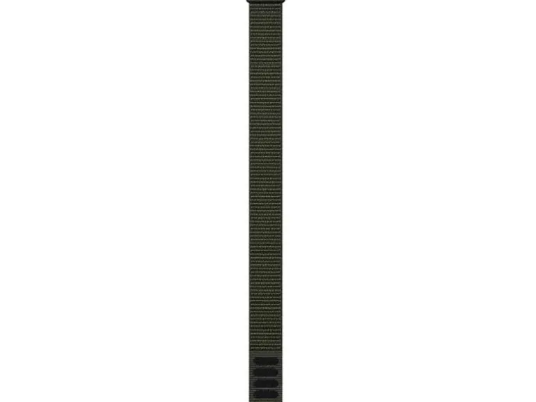 GARMIN Armband Ultrafit 22 mm, Schwarz/Dunkelgrün