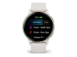 GARMIN GPS-Sportuhr Vivoactive 5 Elfenbein/Cremegold