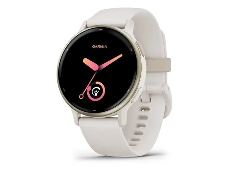 GARMIN GPS-Sportuhr Vivoactive 5 Elfenbein/Cremegold