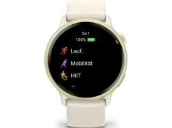 GARMIN GPS-Sportuhr Vivoactive 6 Weiss