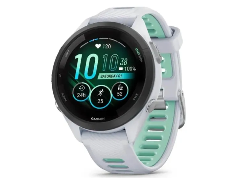 GARMIN Sportuhr Forerunner 265S Music Weiss