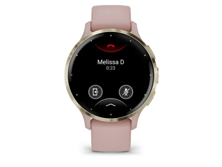 GARMIN Sportuhr Venu 3S Dust Rose / Softgold