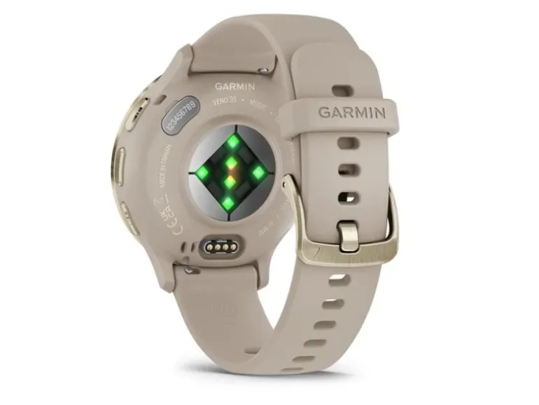 GARMIN Sportuhr Venu 3S French Gray / Softgold