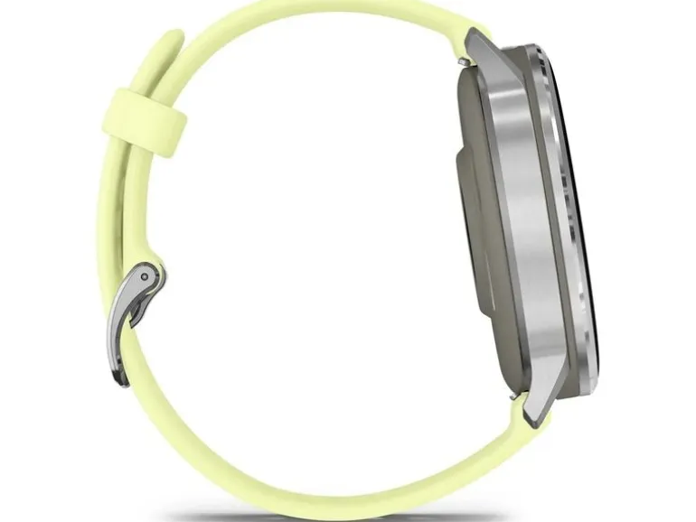 GARMIN Venu 4 45 mm, Edelstahl und faserverstärktes Polymer, Gelb