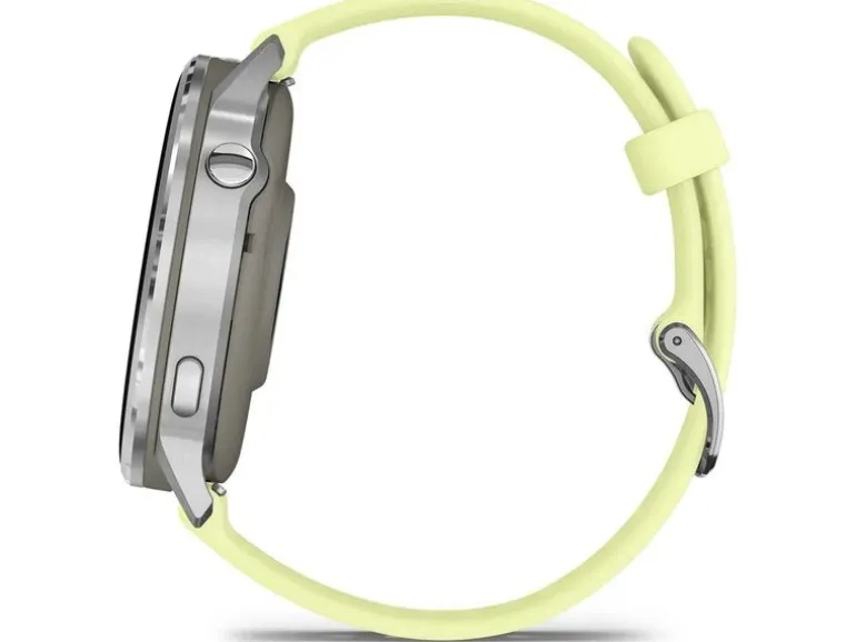 GARMIN Venu 4 45 mm, Edelstahl und faserverstärktes Polymer, Gelb