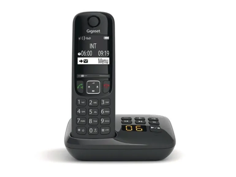 Gigaset Schnurlostelefon AS690A Schwarz