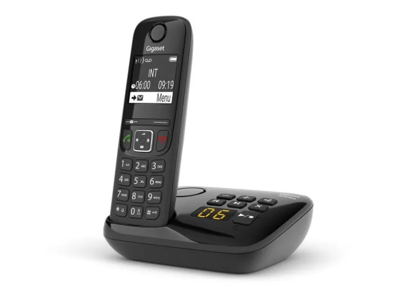 Gigaset Schnurlostelefon AS690A Schwarz