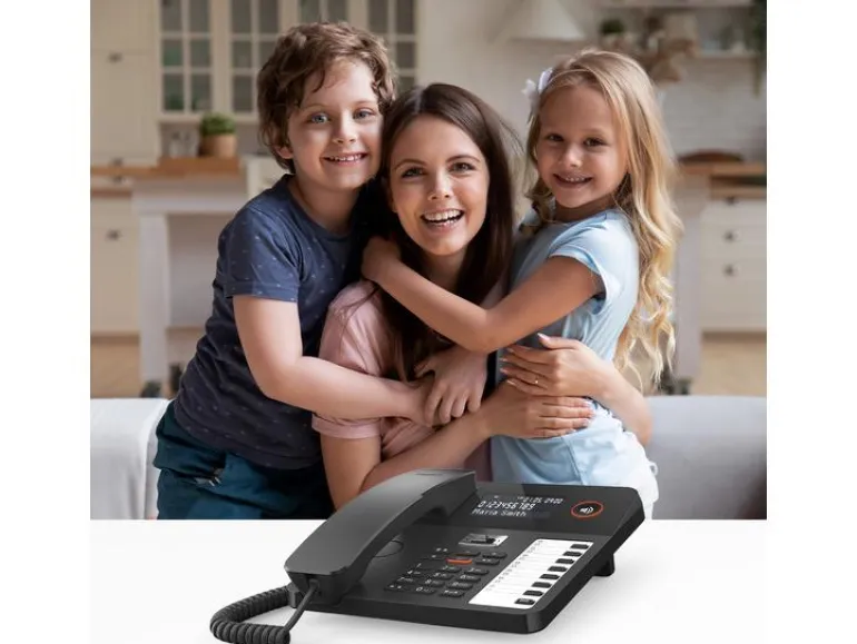 Gigaset Tischtelefon DESK 800A Schwarz