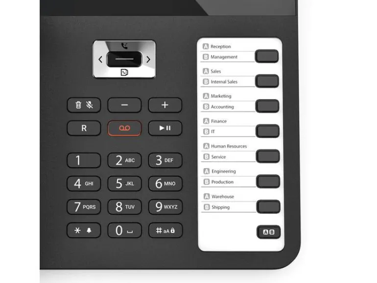 Gigaset Tischtelefon DESK 800A Schwarz