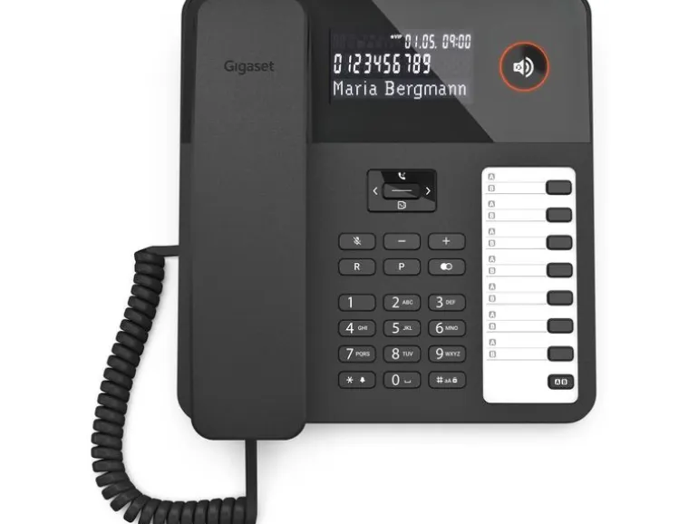 Gigaset Tischtelefon DESK 600 Schwarz