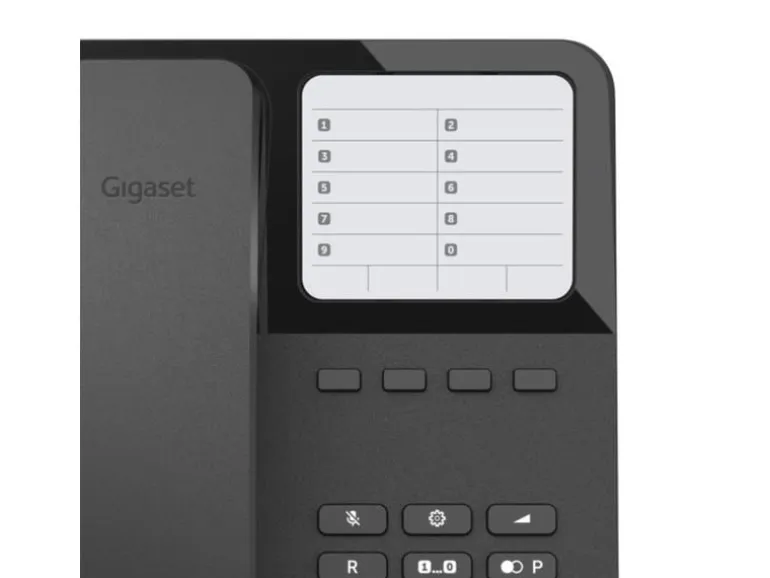Gigaset Tischtelefon Desk 400 Schwarz