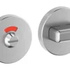 GLUTZ WC-Rosettengarnitur Topaz 5332 C Silber