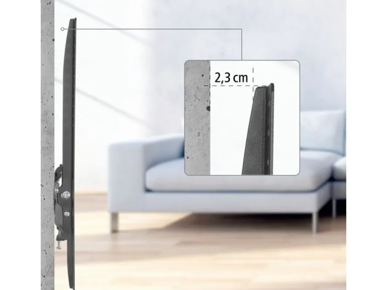Hama Technics AG TV-Wandhalterung 65" Schwarz