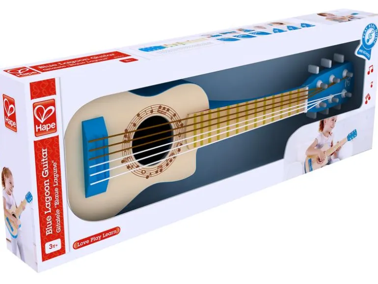 Hape Musikinstrument Gitalele Blaue Lagune