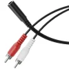 HDSupply Audio-Adapter Klinke 3.5 mm, female - Cinch