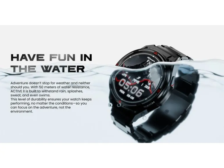HiFuture HiFuture ACTIVE2 Smartwatch Schwarz
