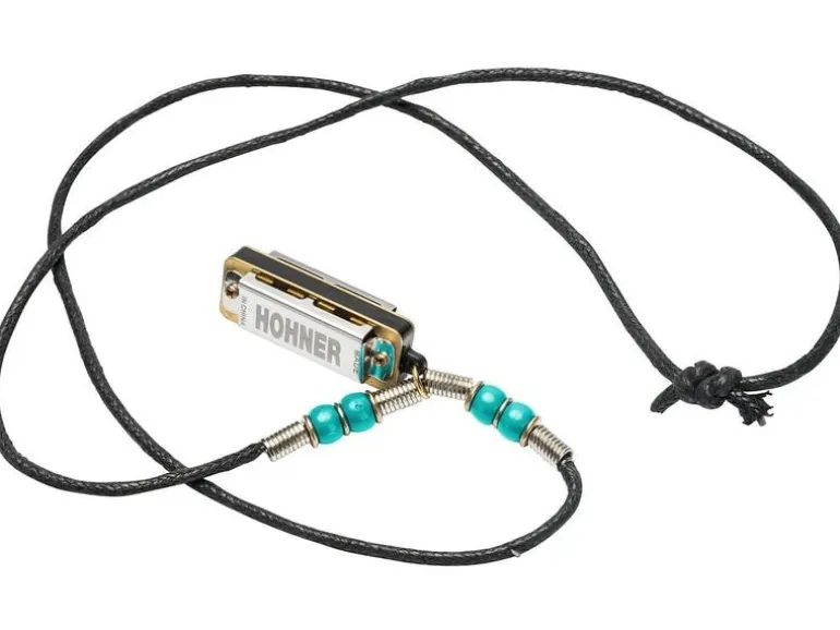 Hohner Mundharmonika Miniature Mini Harp Halskette – C-Dur