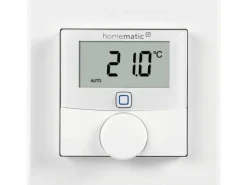 Homematic IP Smart Home Funk-Wandthermostat mit Luftfeuchtigkeitssensor