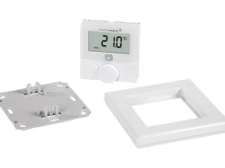 Homematic IP Smart Home Funk-Wandthermostat mit Luftfeuchtigkeitssensor