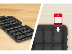 Hori Nintendo Switch 2 Game Card Case - Schwarz