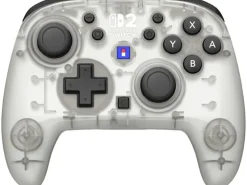 Hori Wireless Horipad Turbo – white [NSW2/NSW] Kabellos, Weiss