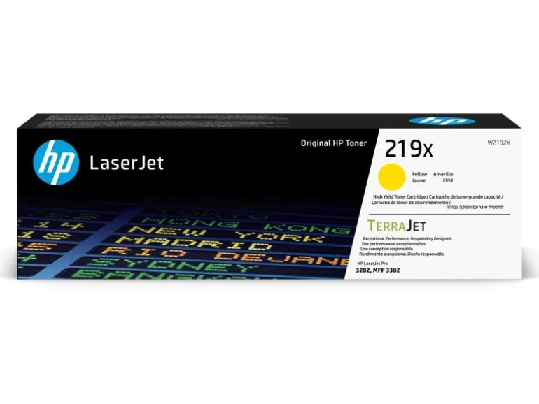 HP Toner 219X (W2192X) Yellow