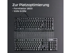 HyperX Eve 1800 RGB-LED USB Typ-C Schwarz