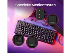 HyperX Eve 1800 RGB-LED USB Typ-C Schwarz
