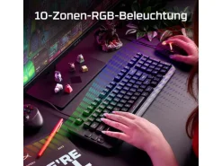 HyperX Eve 1800 RGB-LED USB Typ-C Schwarz