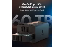 ICY BOX Externes Gehäuse SPADE RAID 3721 2.5