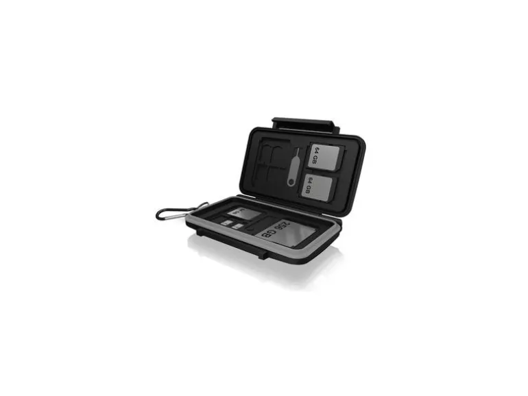 ICY BOX Memory Card Behälter IB-AC620-CR