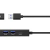 ICY BOX USB-Hub IB-HUB1439-LAN