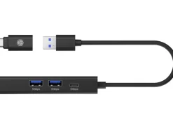 ICY BOX USB-Hub IB-HUB1439-LAN