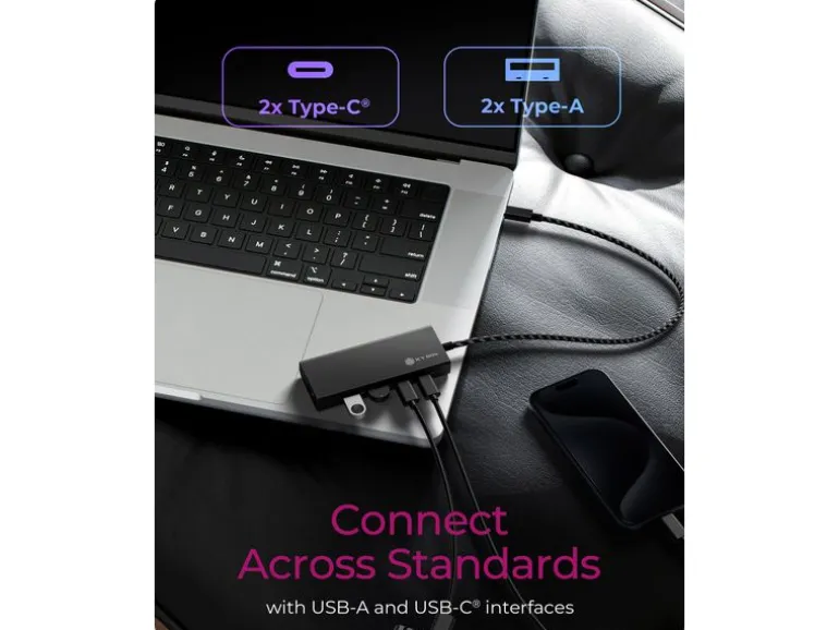 ICY BOX USB-Hub 4-Port Hub IB-HUB1436-CPD
