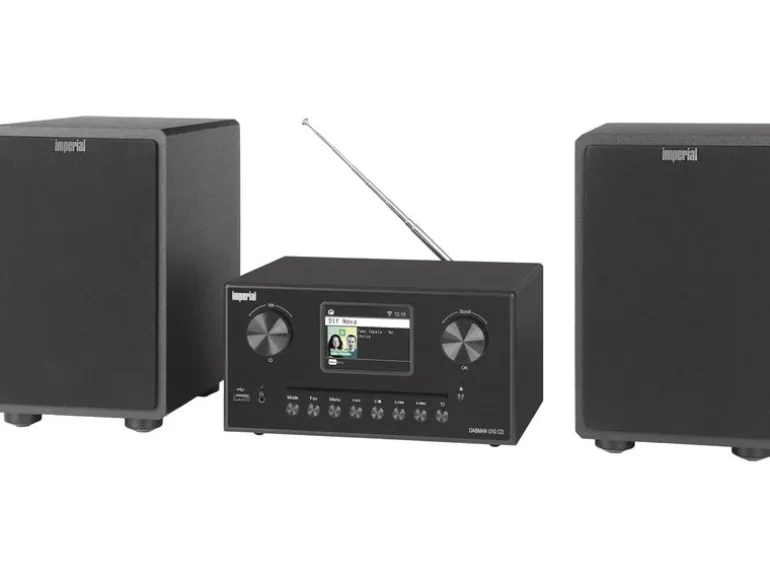 Imperial Micro-HiFi Anlage Dabman i310 CD Schwarz