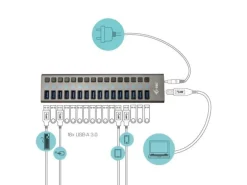 i-tec USB 3.0 Charging HUB 16 Port