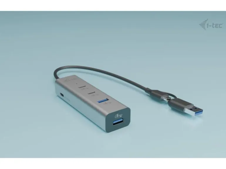 i-tec USB-Hub Universal 2x USB-C + 2x USB-A Anschluss + PD 85 W