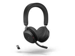 Jabra Headset Evolve2 75 Duo MS USB-A, Schwarz