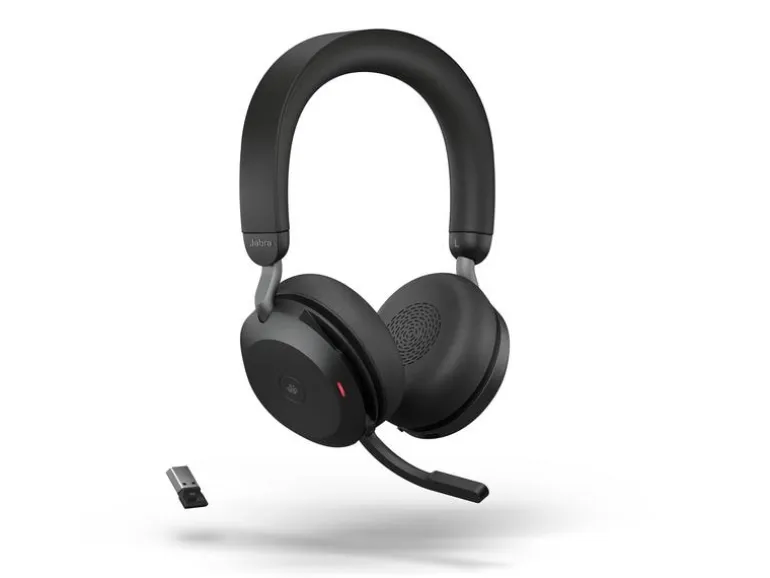 Jabra Headset Evolve2 75 Duo MS USB-A, Schwarz
