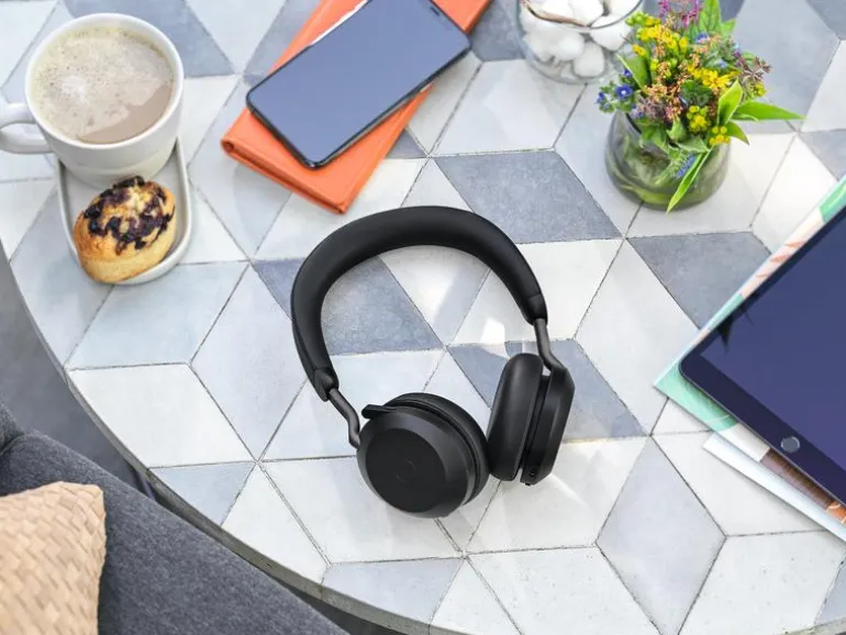 Jabra Headset Evolve2 75 Duo MS USB-A, Schwarz