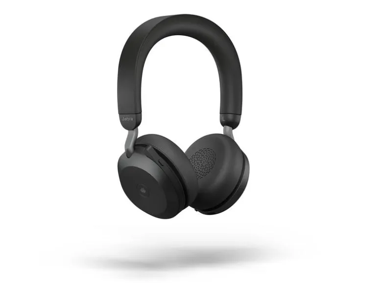 Jabra Headset Evolve2 75 Duo MS USB-C, Schwarz