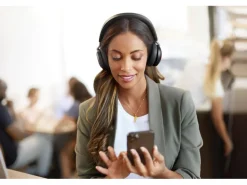 Jabra Headset Evolve2 75 Duo MS USB-C, Schwarz