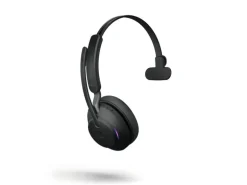 Jabra Headset Evolve2 65 Mono MS Schwarz, USB-A, inkl. Ladestation