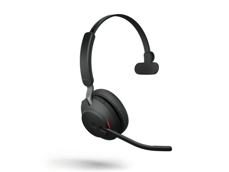 Jabra Headset Evolve2 65 Mono MS Schwarz, USB-A, inkl. Ladestation
