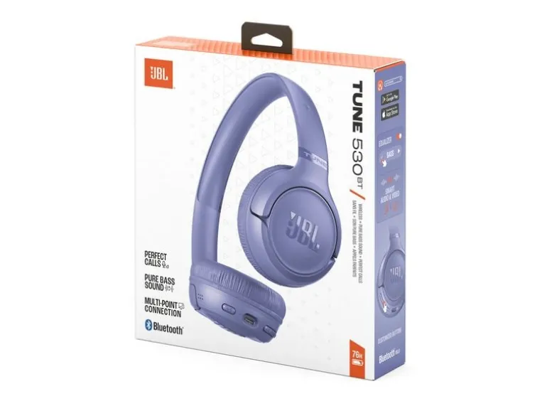JBL Wireless On-Ear-Kopfhörer TUNE 530BT Lavendel