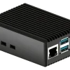 jOY-iT Gehäuse Aluminium Schwarz, für Raspberry Pi 5