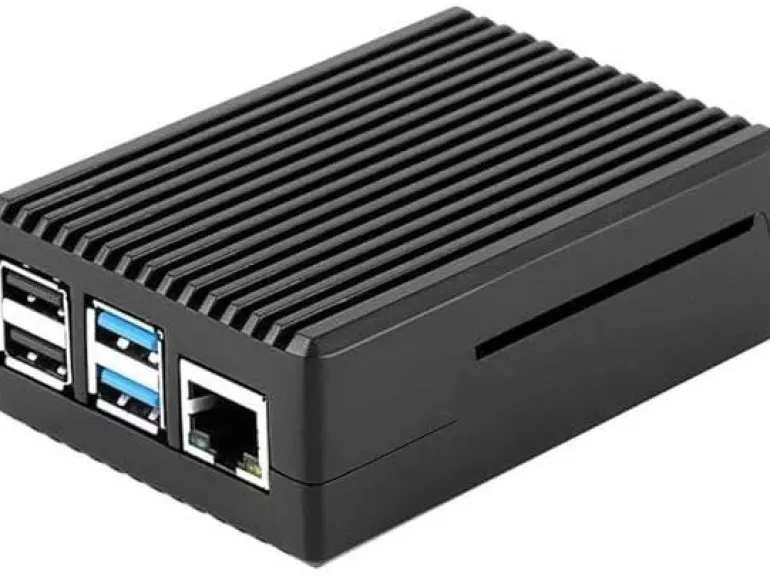 jOY-iT Gehäuse Raspberry Pi 4B Aluminium