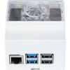 jOY-iT Gehäuse Raspberry Pi 5 DIN-Hutschienengehäuse mit Lüfter