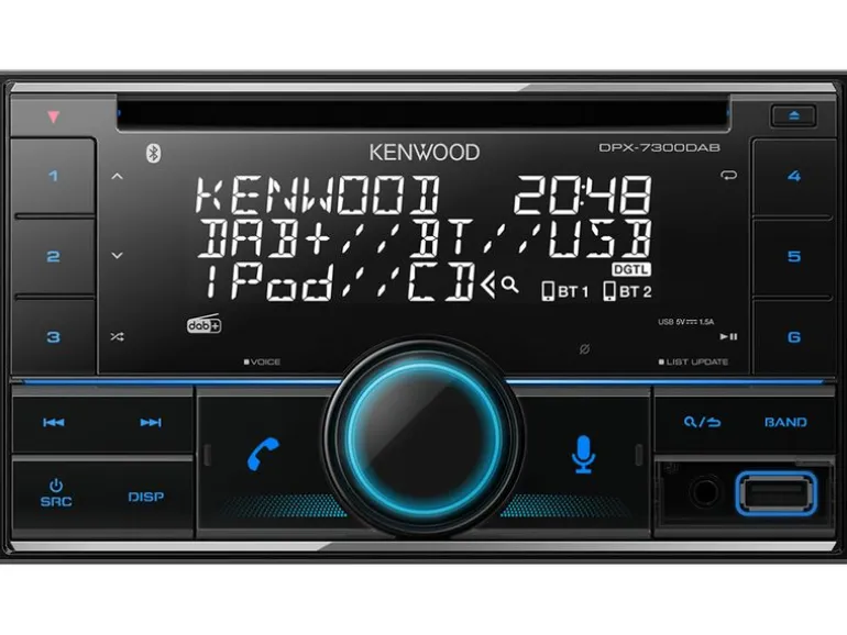Kenwood Autoradio DPX-7300DAB 2 DIN