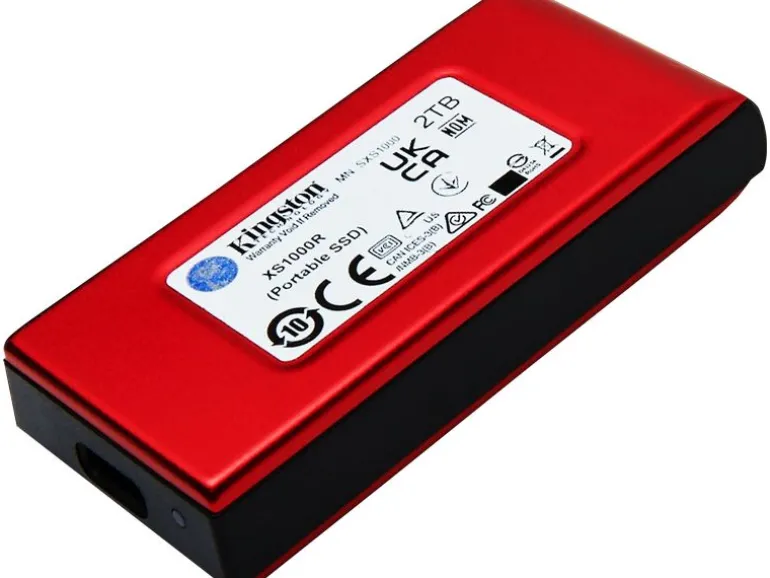 Kingston Externe SSD XS1000 2000 GB, Rot